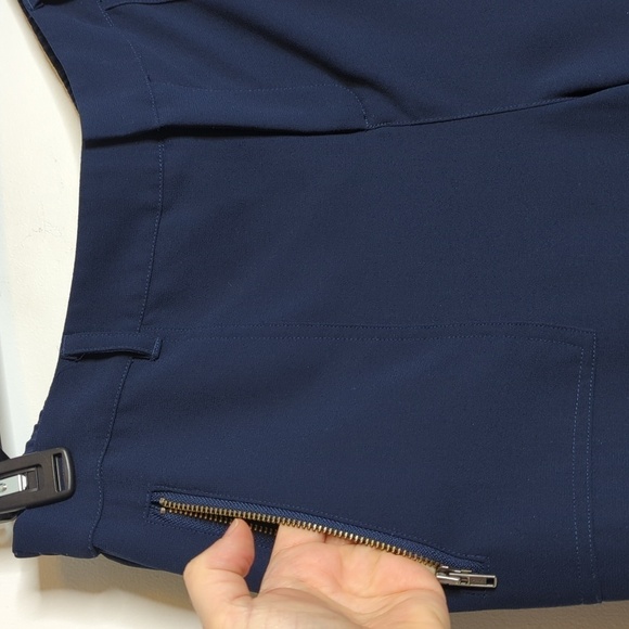 Joie Charlotte C Jogger Pants Side Zipper Pockets Zip Fly Elasticized Hem L - Picture 6 of 10